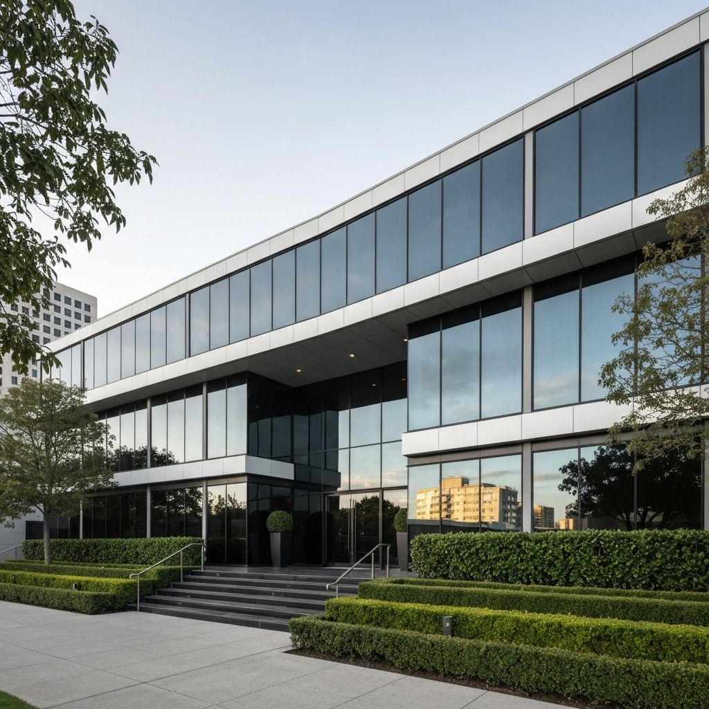 Surrey Office Complex Water Main Leak