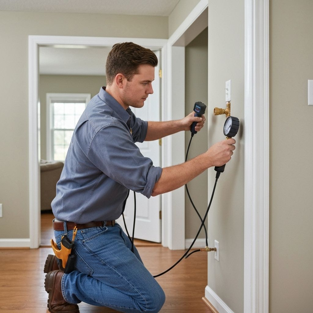 Residential leak detection service